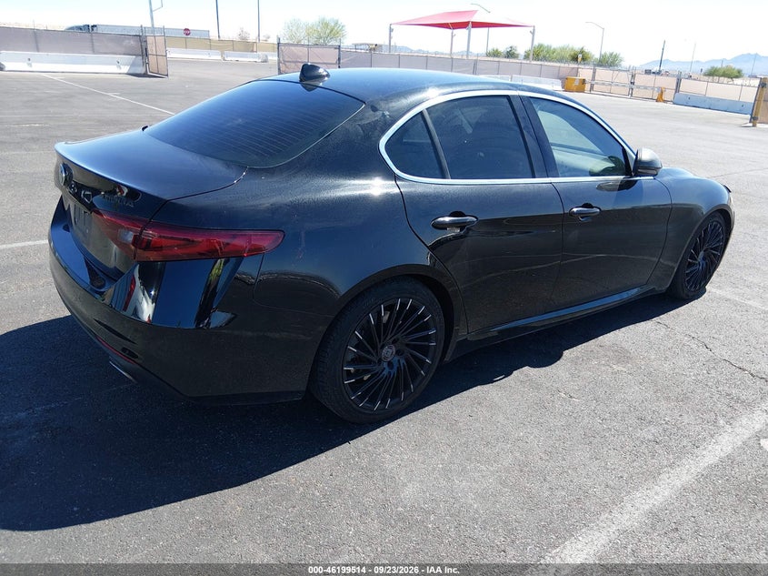 Vin: zarfaecnxh7539343, lot: 46699426, alfa romeo giulia ti rwd 20174