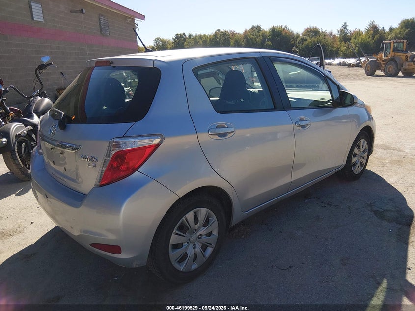 Vin: jtdktud32ed579455, lot: 46699441, toyota yaris le (tmc/cbu plant) 20144