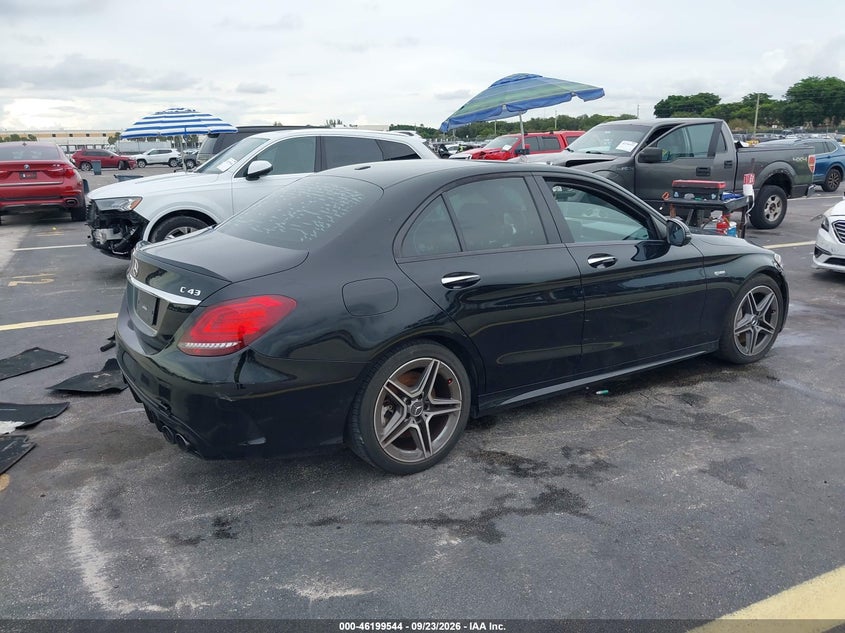 Vin: 55swf6eb6ku294674, lot: 46699456, mercedes-benz amg c 43 4matic 20194