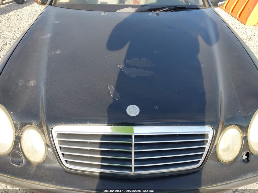 MERCEDES-BENZ CLK-CLASS 2000 VIN WDBLK65G3YT039156