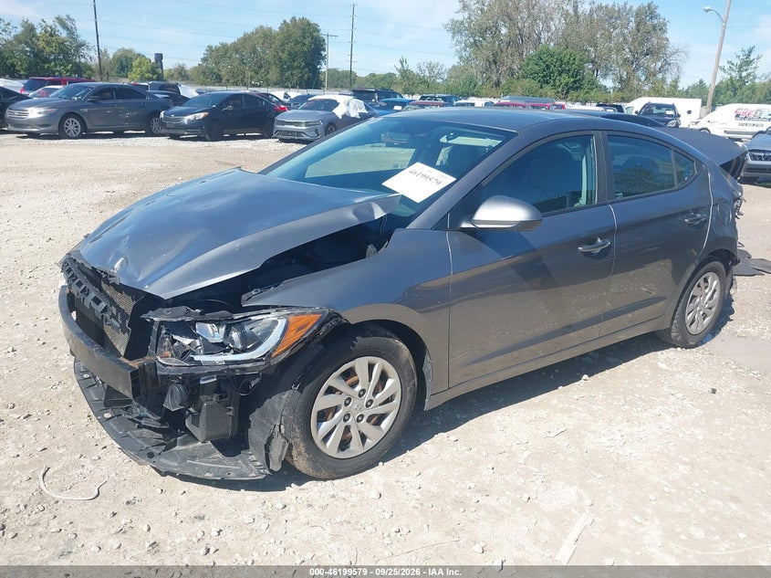 Vin: 5npd74lf1jh242160, lot: 46699491, hyundai elantra se 20182