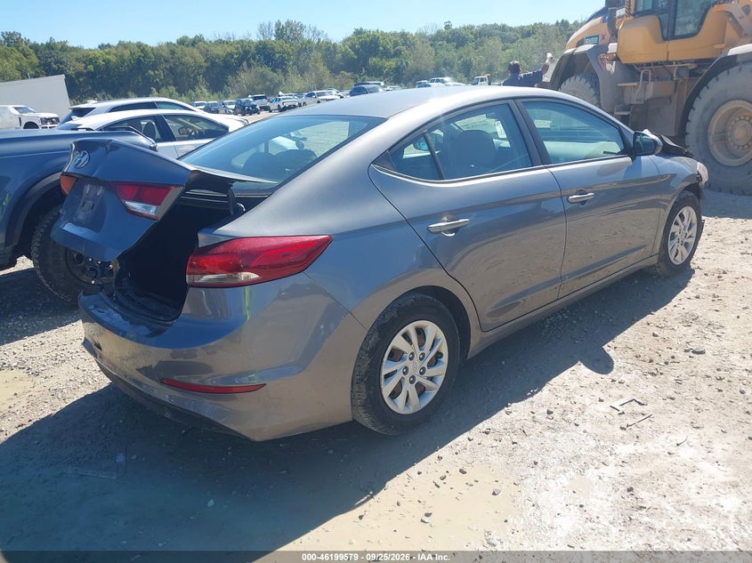 Vin: 5npd74lf1jh242160, lot: 46699491, hyundai elantra se 20184