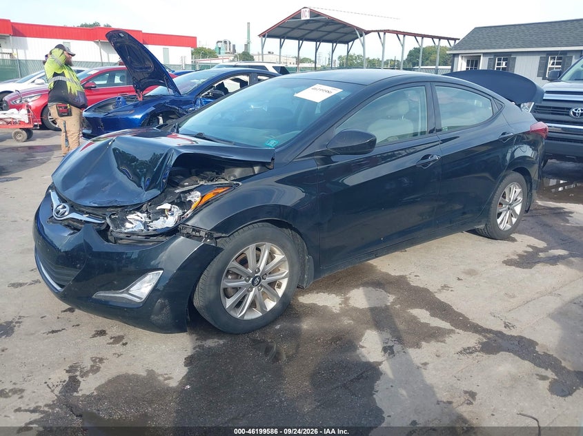 Vin: 5npdh4ae3eh545180, lot: 46699497, hyundai elantra se 20142