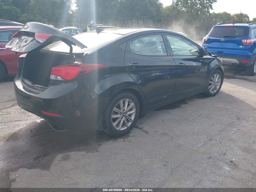 Vin: 5npdh4ae3eh545180, lot: 46699497, hyundai elantra se 20144