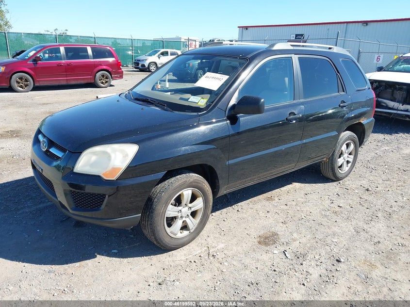 KIA SPORTAGE 2009 VIN KNDJF724997564424