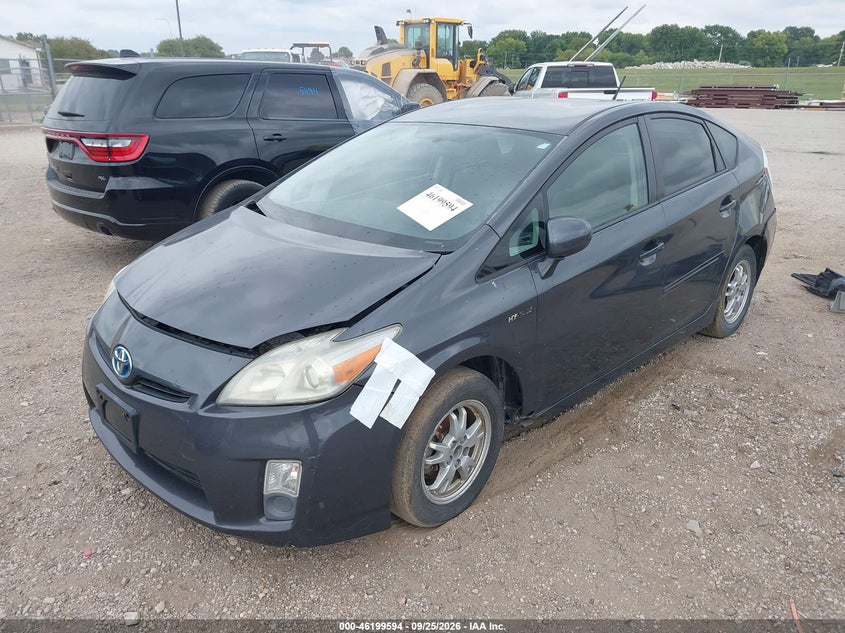 TOYOTA PRIUS 2010 VIN JTDKN3DU6A0190865