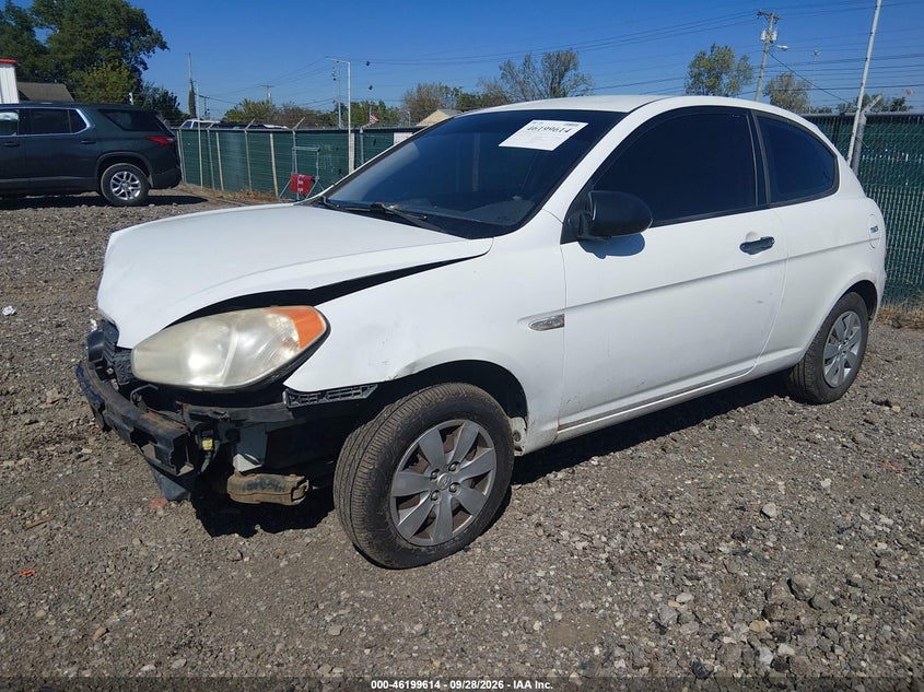 HYUNDAI ACCENT 2009 VIN KMHCM36C29U107010
