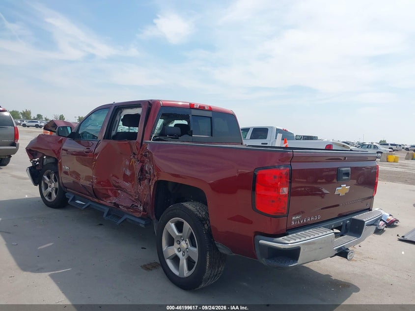 Vin: 3gcpcrec4hg113860, lot: 46699529, chevrolet silverado 1500 lt 20173