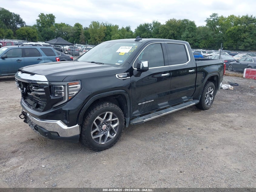 Vin: 3gtuuded9ng591344, lot: 46699532, gmc sierra 1500 4wd  short box slt 20222