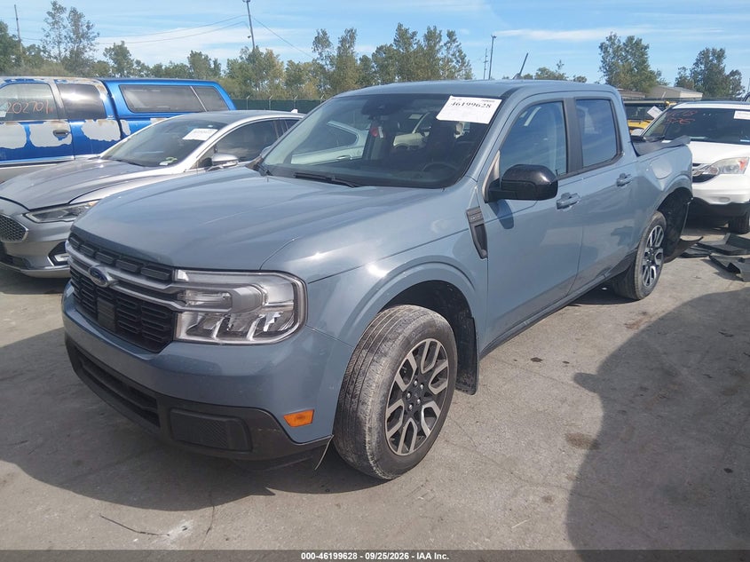 2024 Ford Maverick, Удар ззаду, IAAI, VIN 3FTTW8S98RRA48543 — фото 2