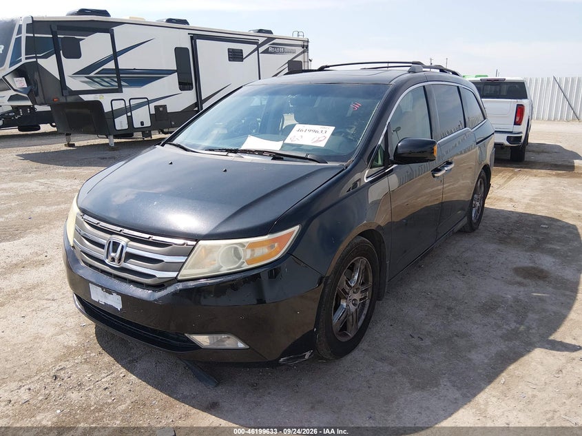 Vin: 5fnrl5h94cb006288, lot: 46699545, honda odyssey touring/touring elite 20122