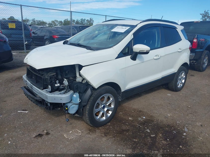 Vin: maj6s3gl1lc368847, lot: 46699548, ford ecosport se 20202