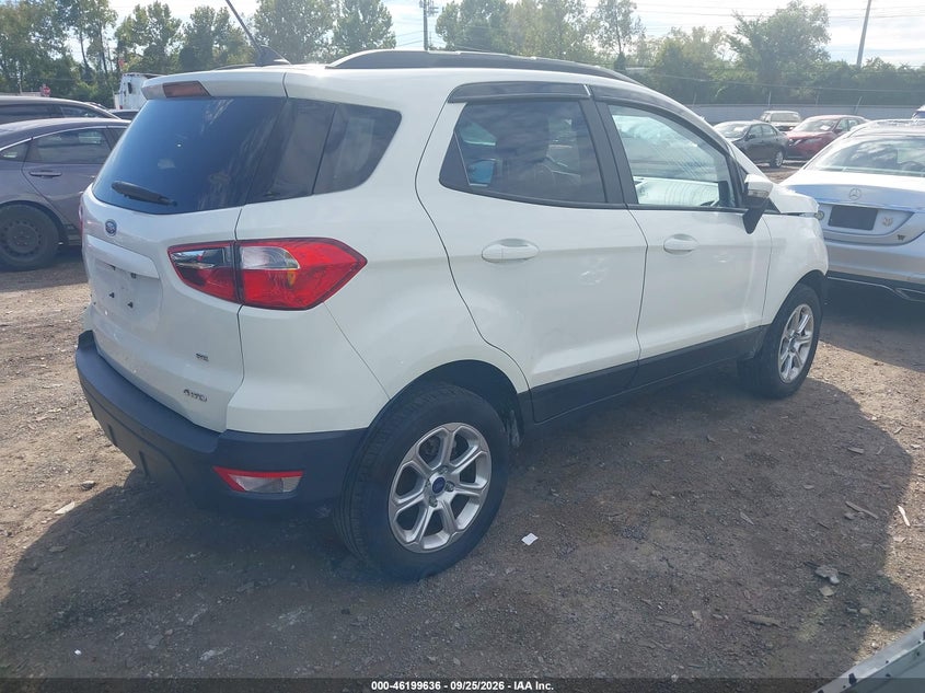 Vin: maj6s3gl1lc368847, lot: 46699548, ford ecosport se 20204