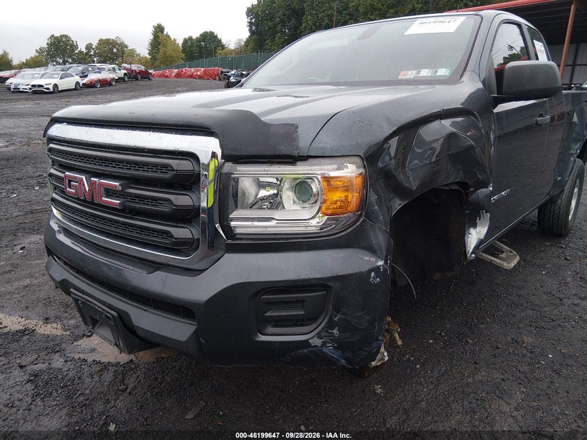GMC CANYON 2015 VIN 1GTH6AEA6F1163490