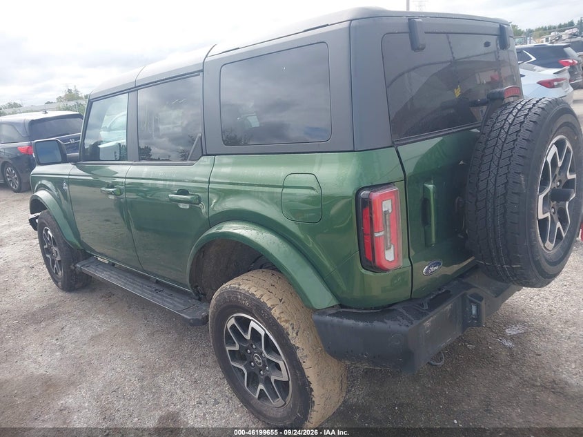 Vin: 1fmde8bh8rla92681, lot: 46699567, ford bronco outer banks 20243