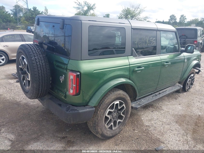 Vin: 1fmde8bh8rla92681, lot: 46699567, ford bronco outer banks 20244