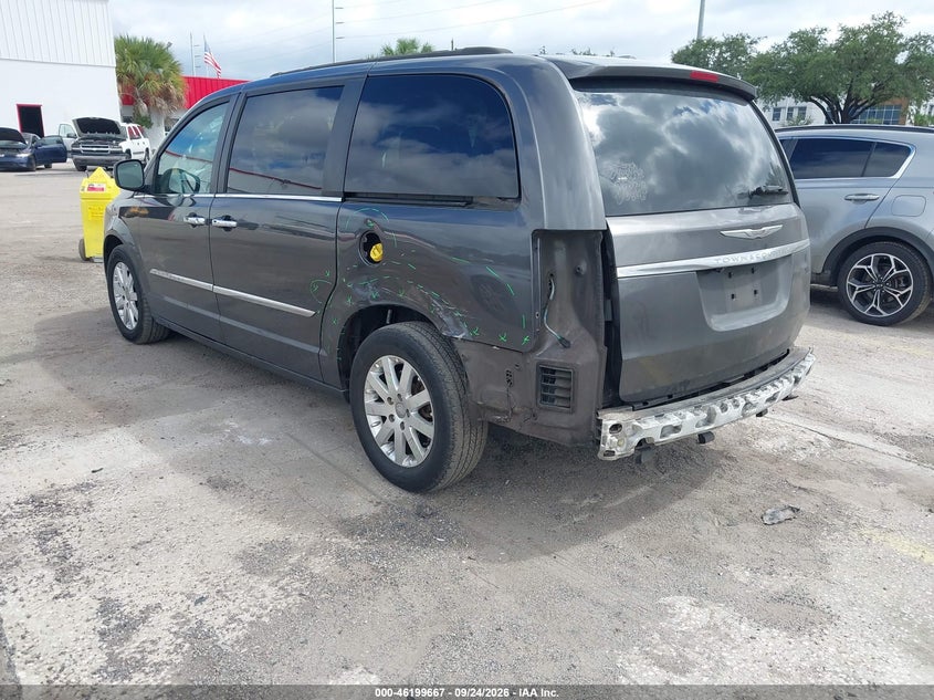 Vin: 2c4rc1bg1fr657239, lot: 46699579, chrysler town & country touring 20153