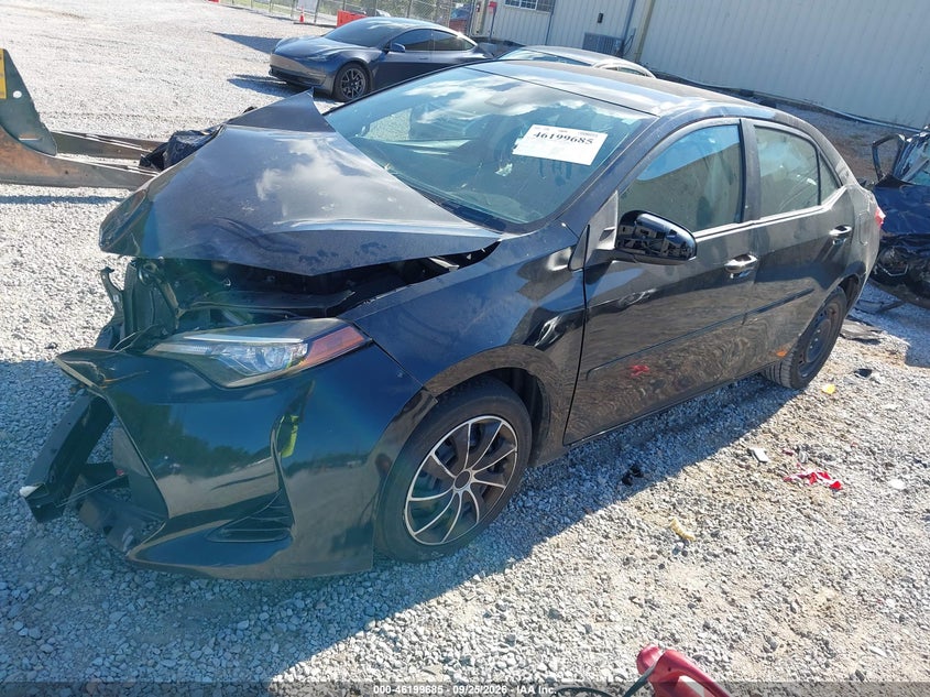 2017 Toyota Corolla, Удар спереди, IAAI, VIN 2T1BURHE4HC852600 — фото 2