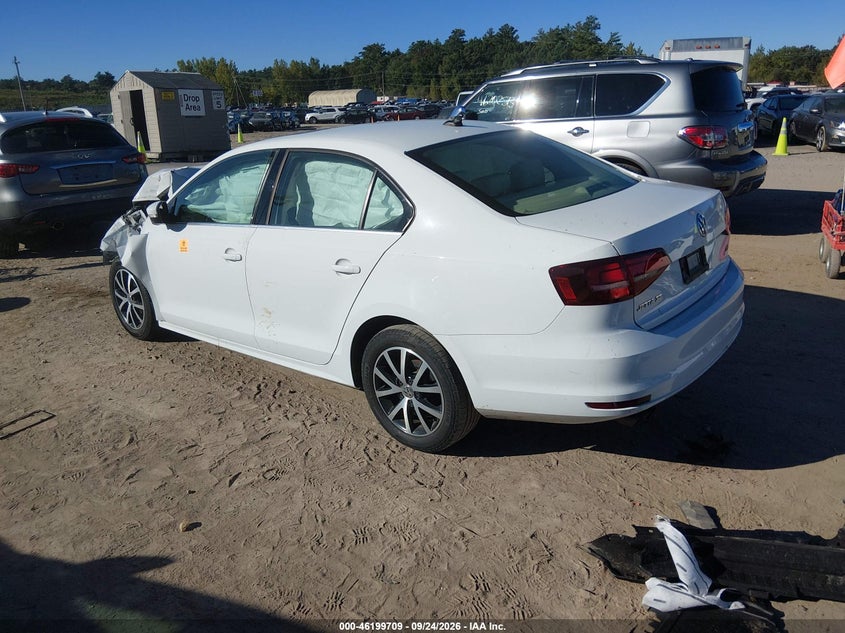 Vin: 3vwdb7aj3hm300777, lot: 46699621, volkswagen jetta 1.4t se 20173