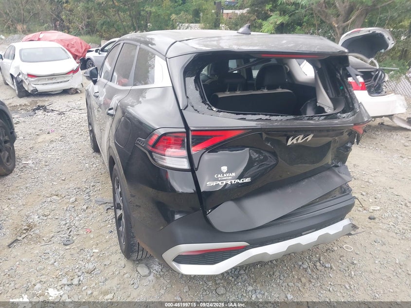 Vin: 5xyk33df0sg237231, lot: 46699626, kia sportage ex 20253