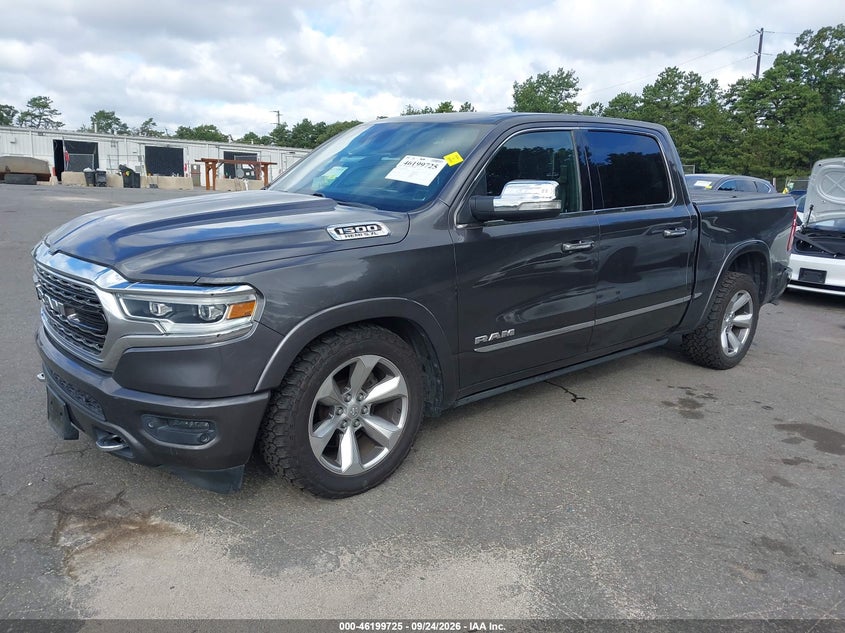 Vin: 1c6srfht0kn624653, lot: 46699637, ram 1500 limited  4x4 5'7 box 20192
