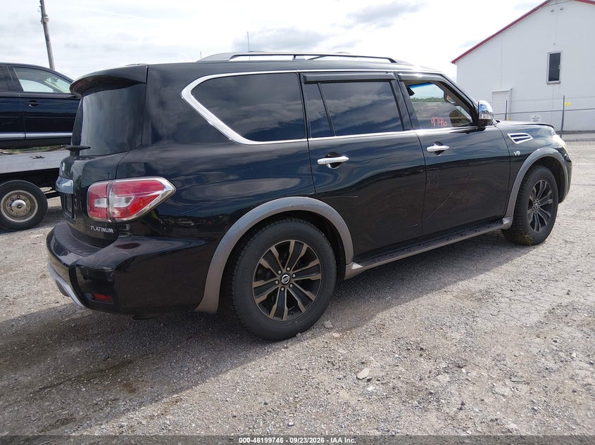 Vin: jn8ay2nf6h9302071, lot: 46699658, nissan armada platinum 20174
