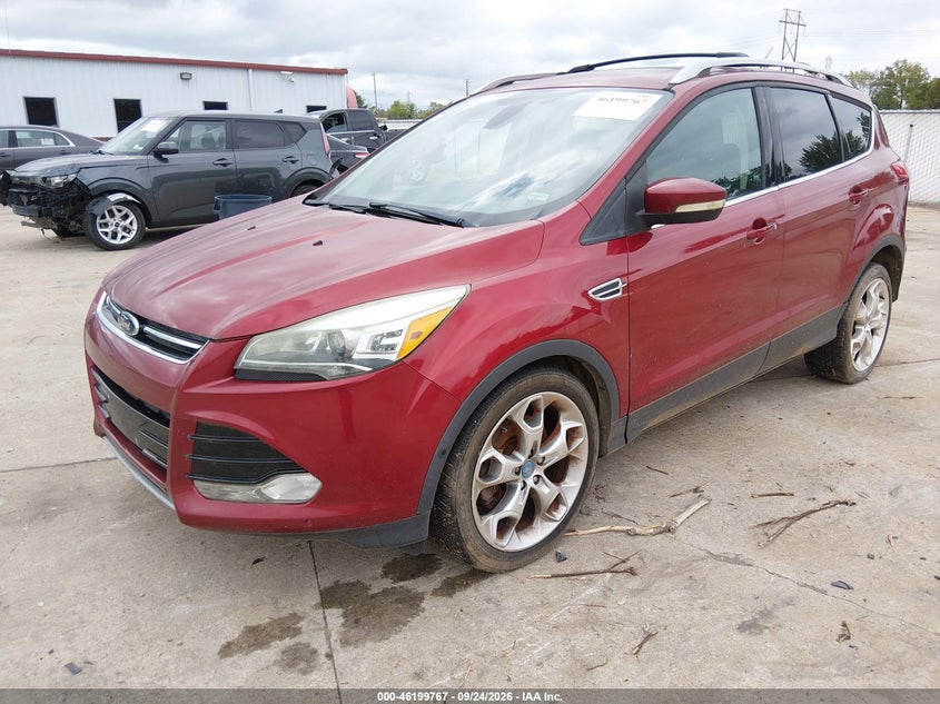 Vin: 1fmcu9j92dub77890, lot: 46699679, ford escape titanium 20132