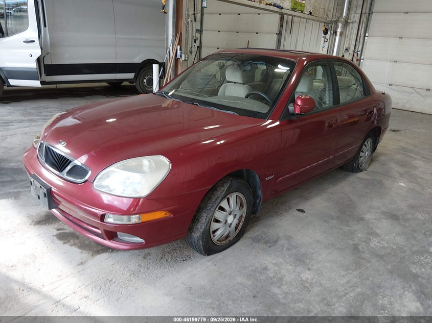 2001 Daewoo Nubira, Звичайний знос, IAAI, VIN KLAJB52Z41K650535 — фото 2