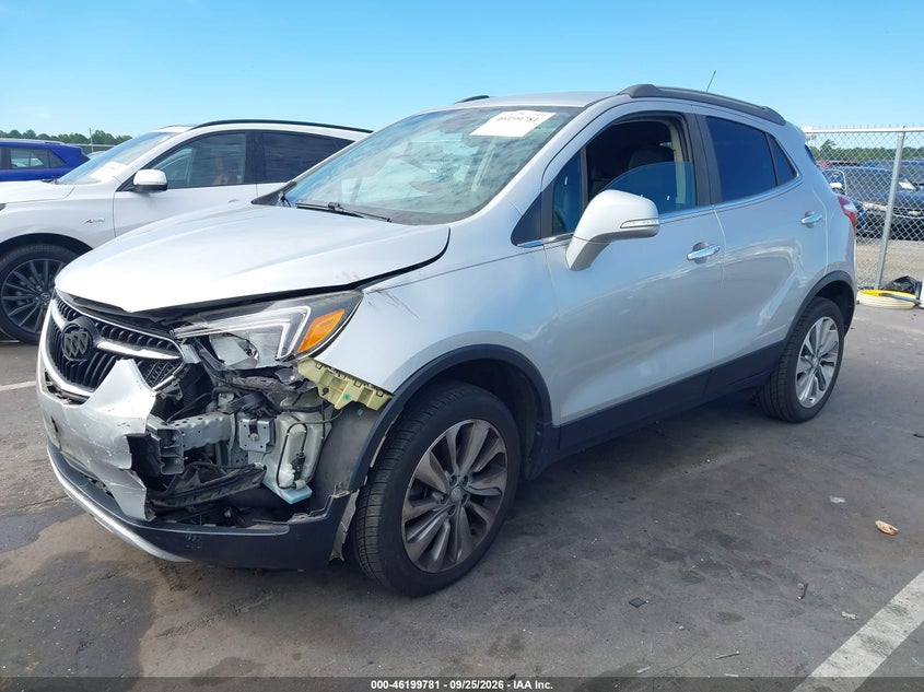Vin: kl4cjesb9hb179963, lot: 46699693, buick encore preferred 20172