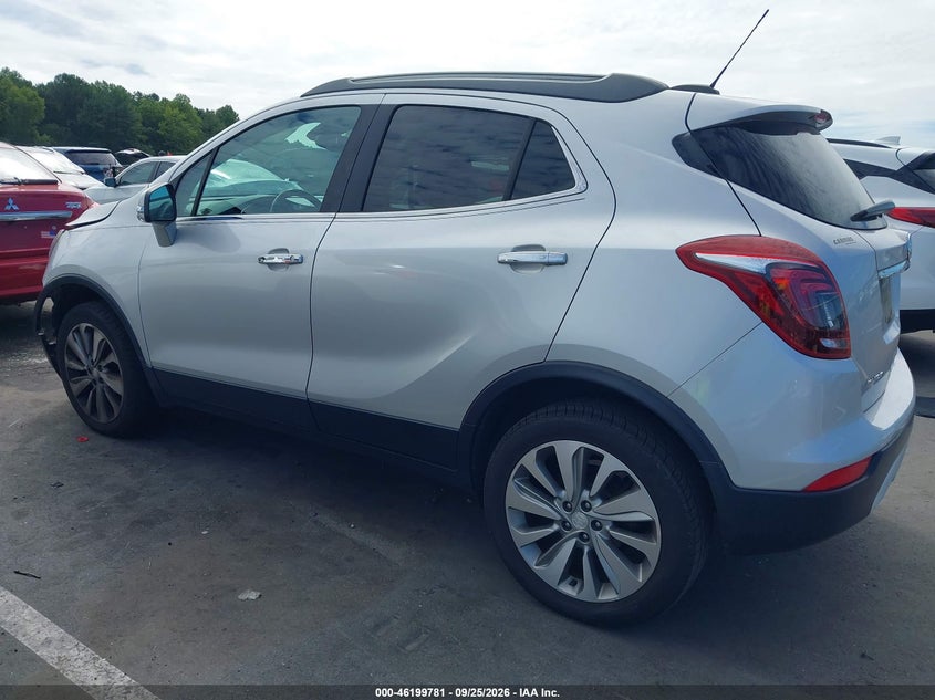Vin: kl4cjesb9hb179963, lot: 46699693, buick encore preferred 20173