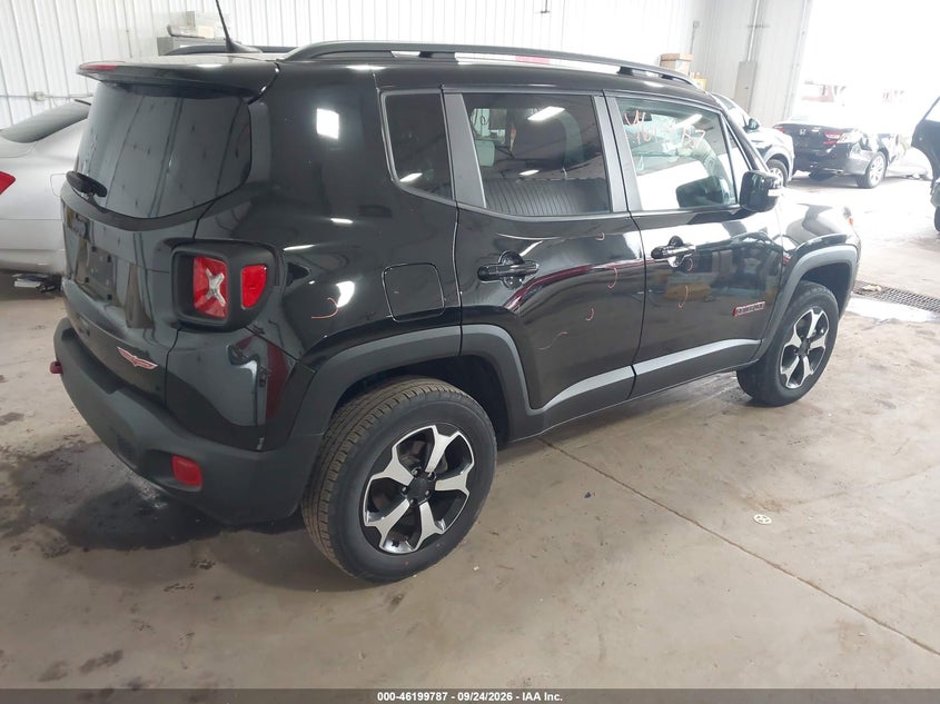 Vin: zacnjdc1xnpp01139, lot: 46699699, jeep renegade trailhawk 4x4 20224
