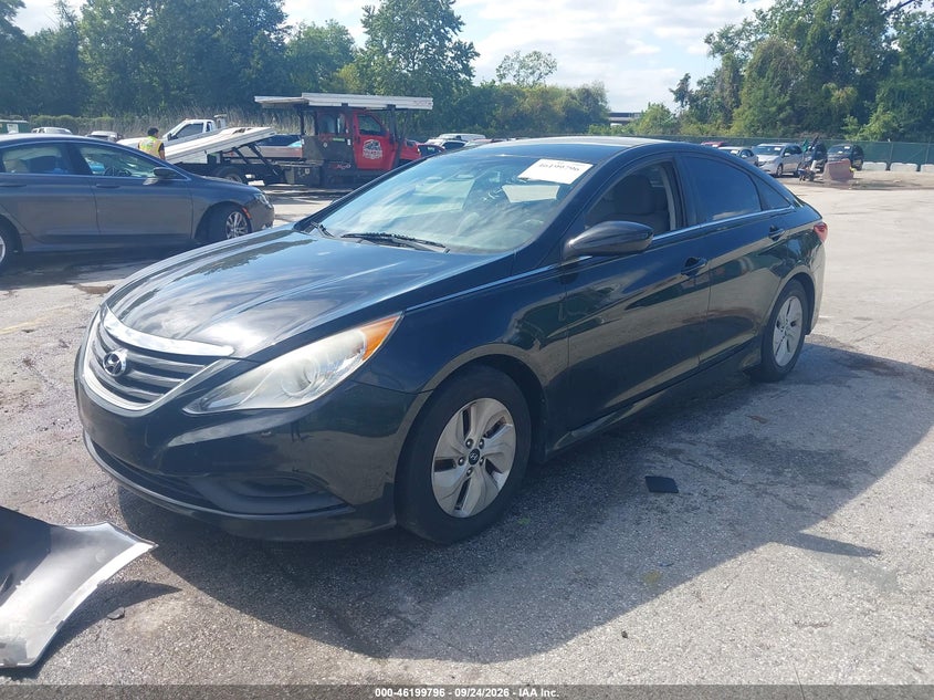 Vin: 5npeb4ac2eh817965, lot: 46699708, hyundai sonata gls 20142