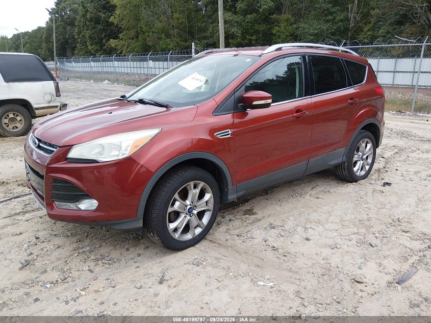 Vin: 1fmcu0jx4fub58271, lot: 46699709, ford escape titanium 20152