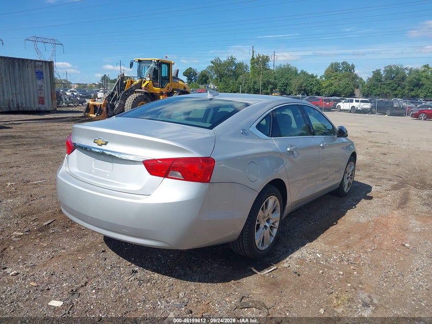 Vin: 1g11x5s33ku142318, lot: 46699724, chevrolet impala ls 20194