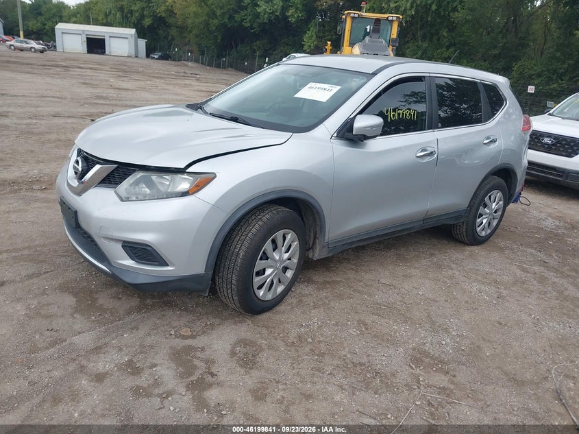 Vin: knmat2mv1fp551003, lot: 46699753, nissan rogue s/sl/sv 20152