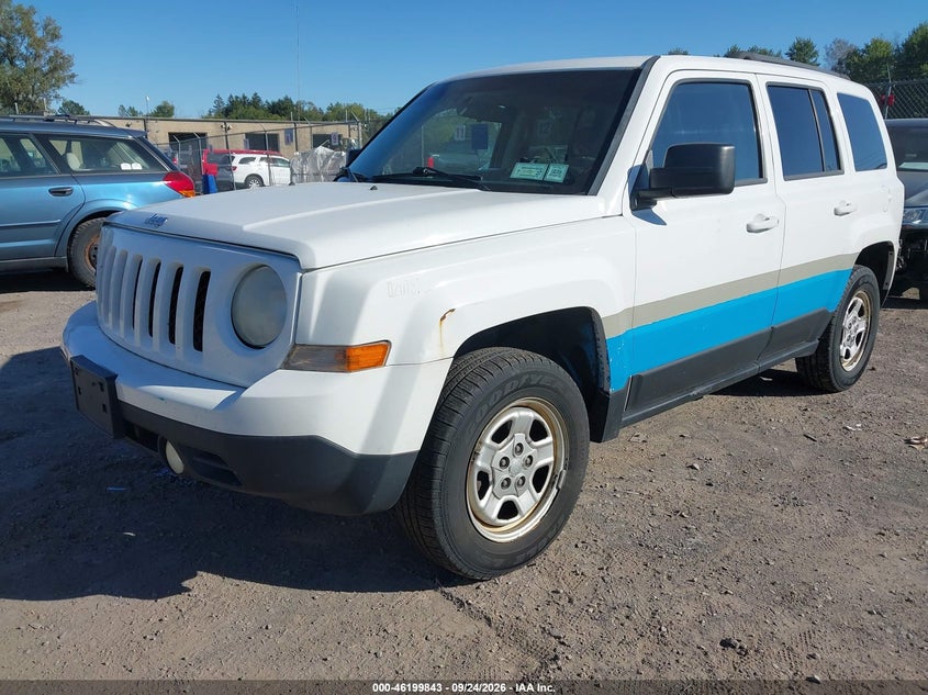 Vin: 1c4njrbb3ed598655, lot: 46699755, jeep patriot sport 20142