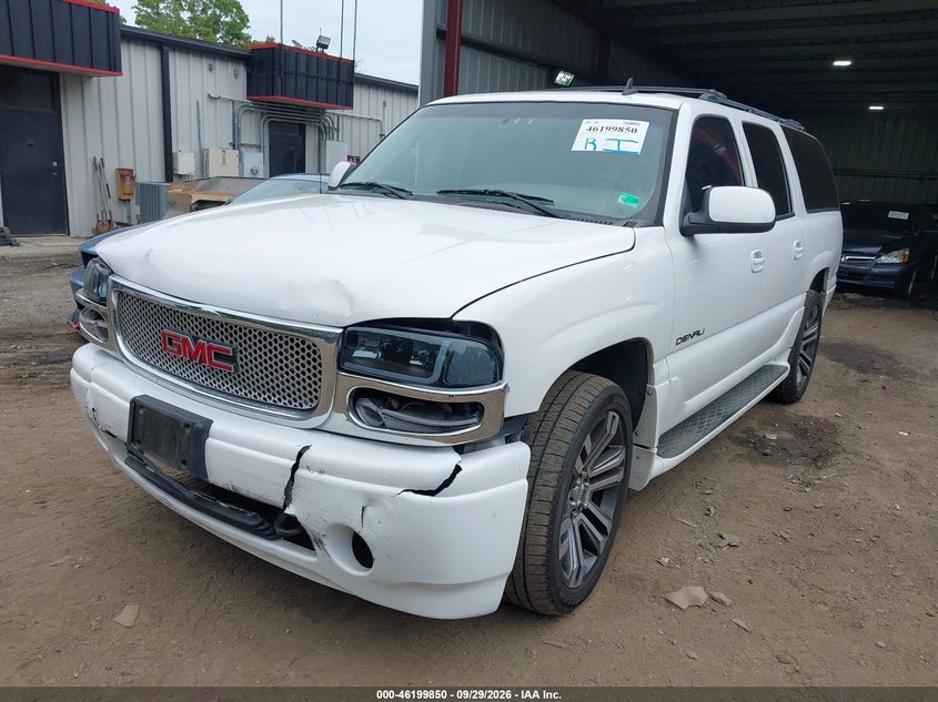 2006 GMC Yukon Xl 1500 Denali, Front End, IAAI, VIN 1GKFK66U06J142566 — photo 2