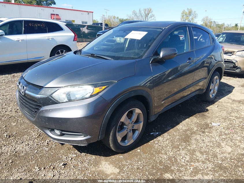 2017 Honda Hr-V Ex, Правый зад, IAAI, VIN 3CZRU6H5XHG702763 — фото 2
