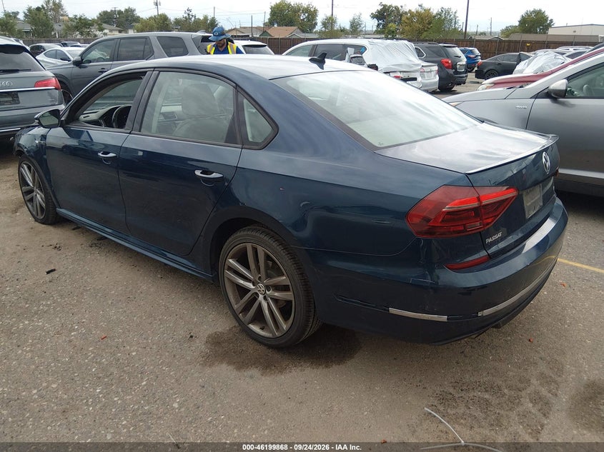 Vin: 1vwaa7a35jc009860, lot: 46699780, volkswagen passat 2.0t r-line/2.0t s 20183