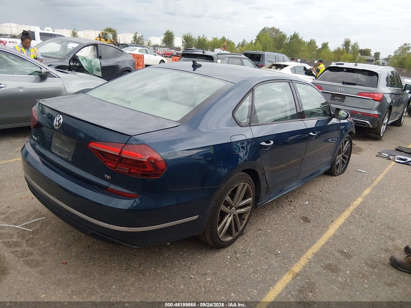 Vin: 1vwaa7a35jc009860, lot: 46699780, volkswagen passat 2.0t r-line/2.0t s 20184