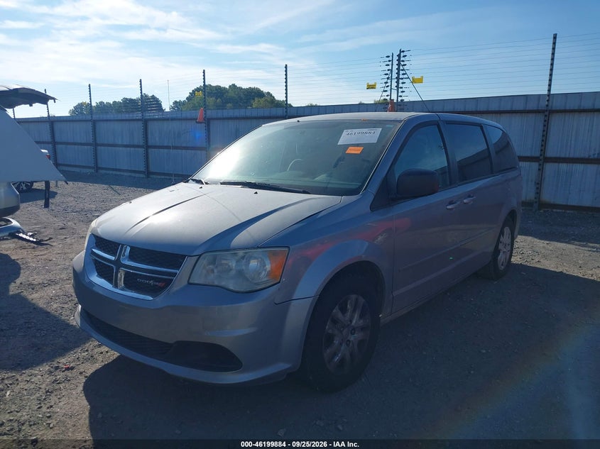 Vin: 2c4rdgbg7er233269, lot: 46699796, dodge grand caravan se 20142