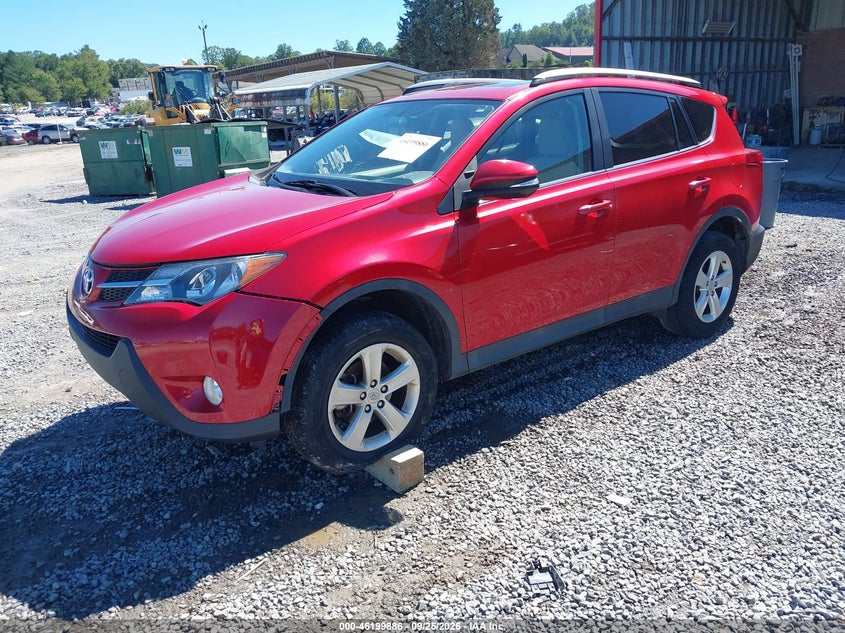 2013 Toyota RAV 4, Удар спереду, IAAI, VIN 2T3WFREVXDW045143 — фото 2