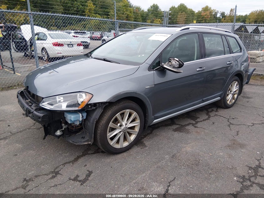 2017 Volkswagen Golf Alltrack Tsi S/Tsi Se/Tsi Sel, Unknown, IAAI, VIN 3VWH17AU9HM524389 — photo 2