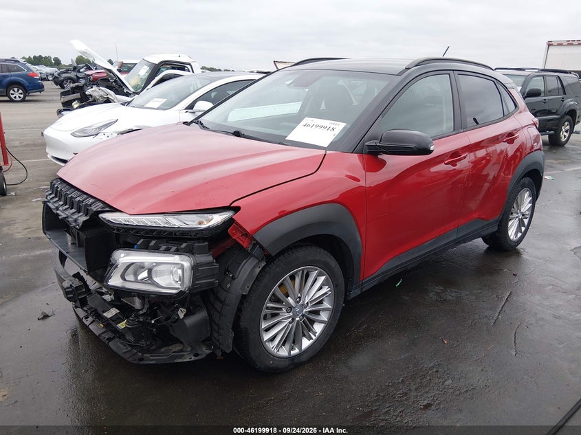Vin: km8k22aa6mu708902, lot: 46699830, hyundai kona sel 20212
