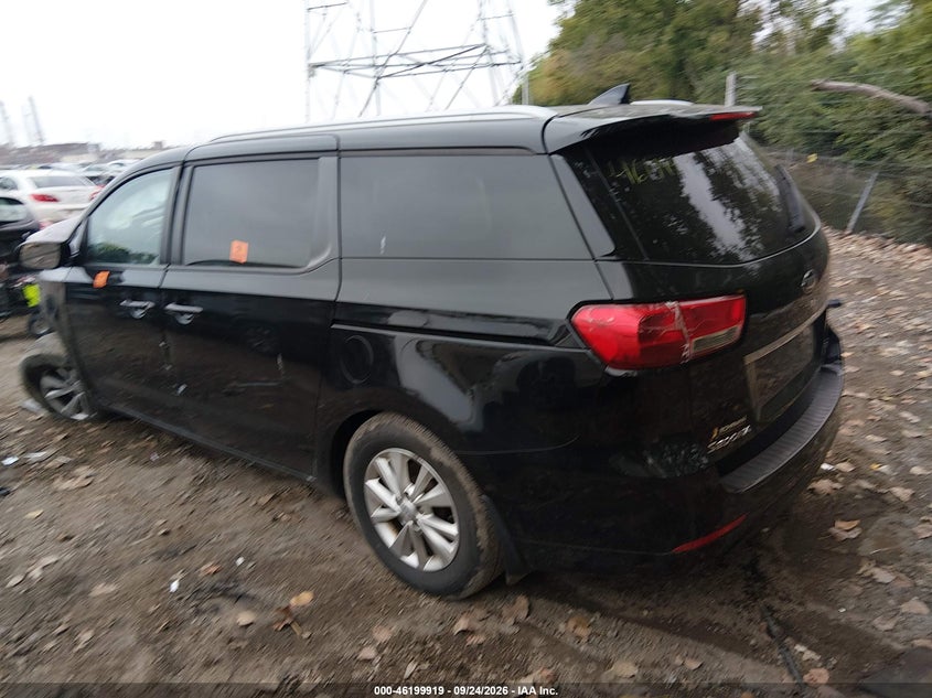 Vin: kndmb5c10j6367900, lot: 46699831, kia sedona lx 20183