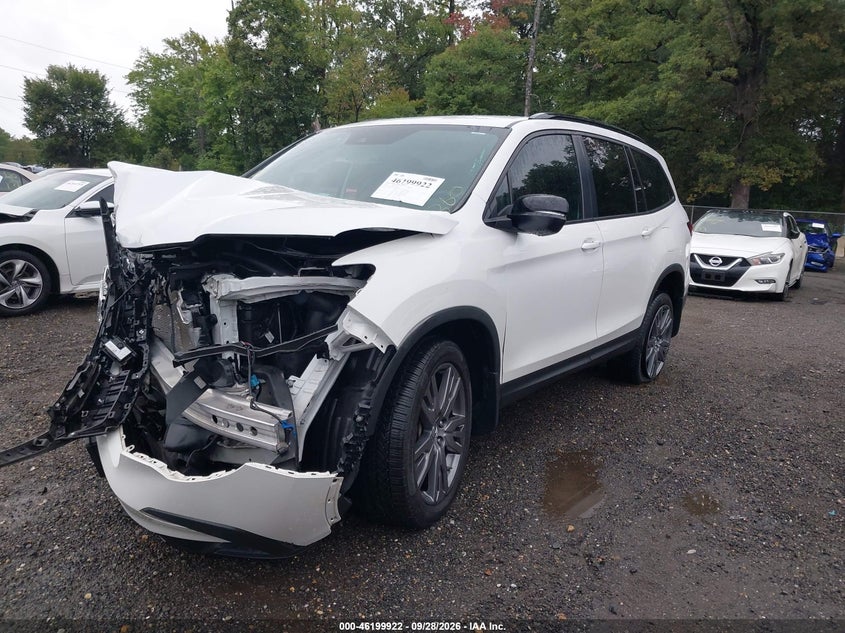 Vin: 5fnyf6h35nb102969, lot: 46699834, honda pilot awd sport 20222