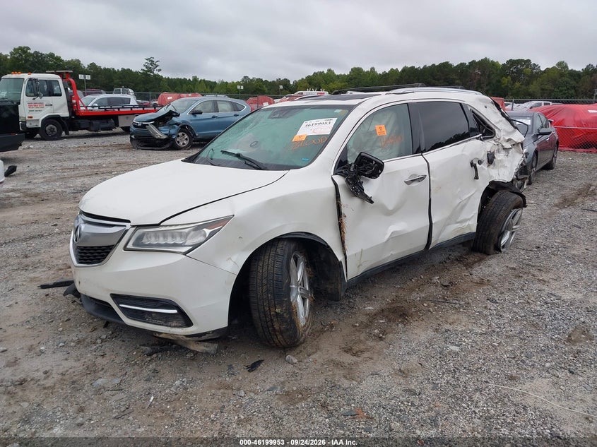 Vin: 5fryd3h42gb019577, lot: 46699865, acura mdx technology package/w/tech/acurawatch plus 20162