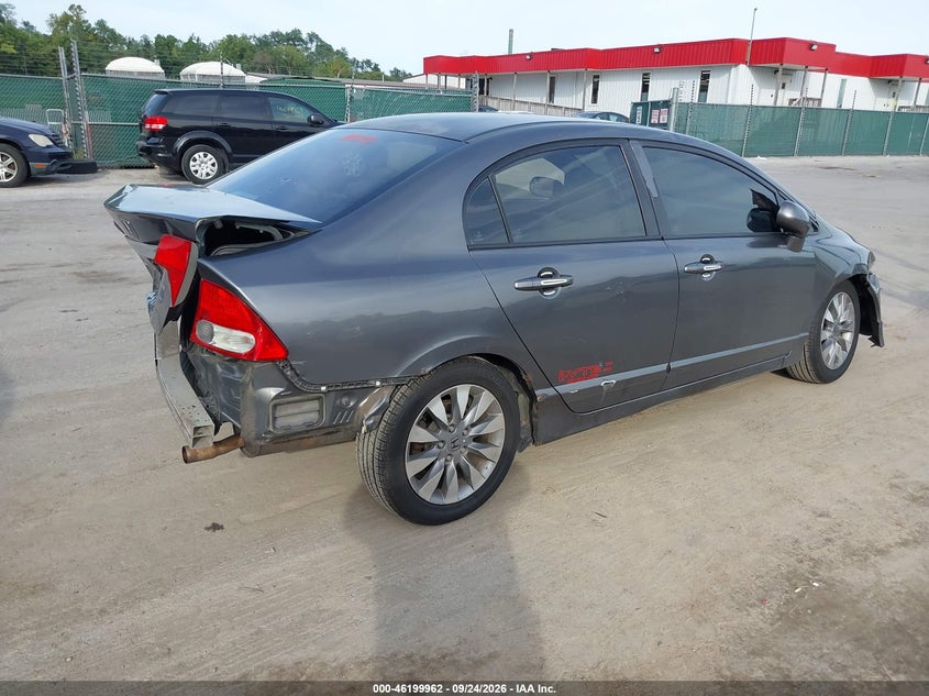 HONDA CIVIC SDN 2009 VIN 2HGFA16889H337374