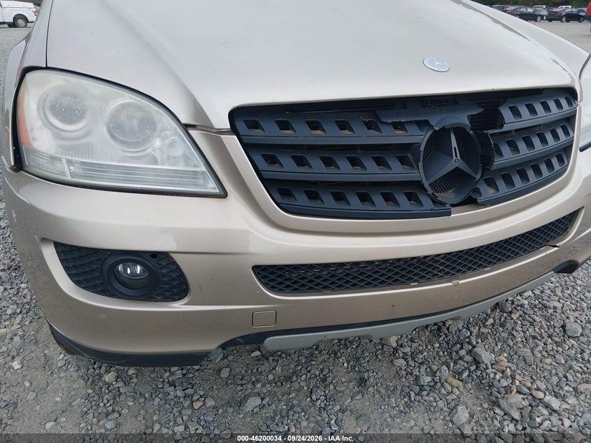 MERCEDES-BENZ ML 350 2006 VIN 4JGBB86E56A136966