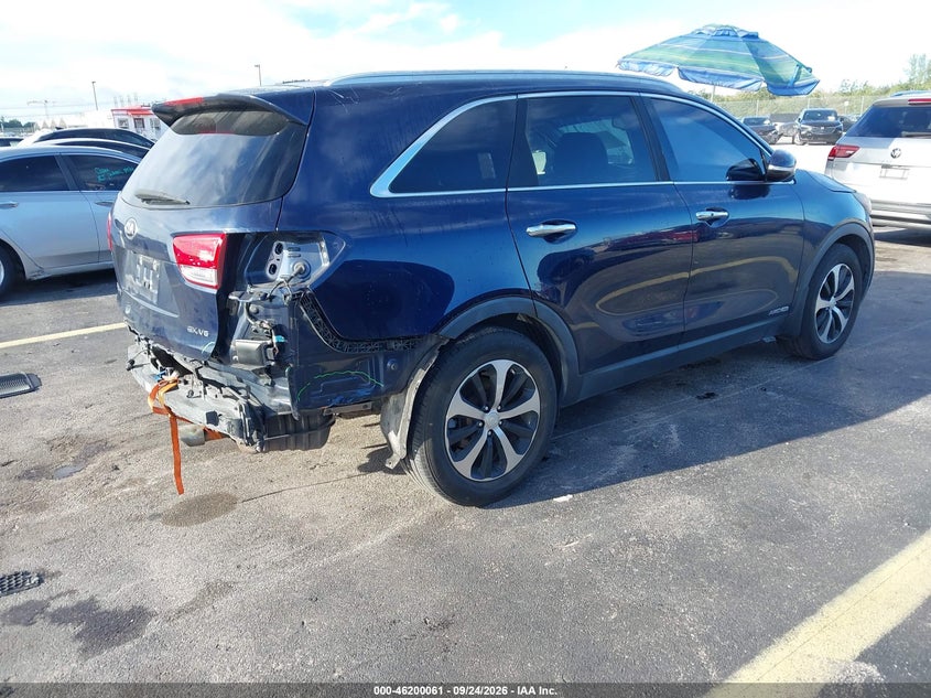 Vin: 5xyphda56gg132788, lot: 46699973, kia sorento 3.3l ex 20164